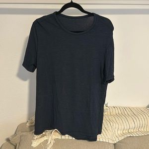 Heather Navy blue lululemon tshirt